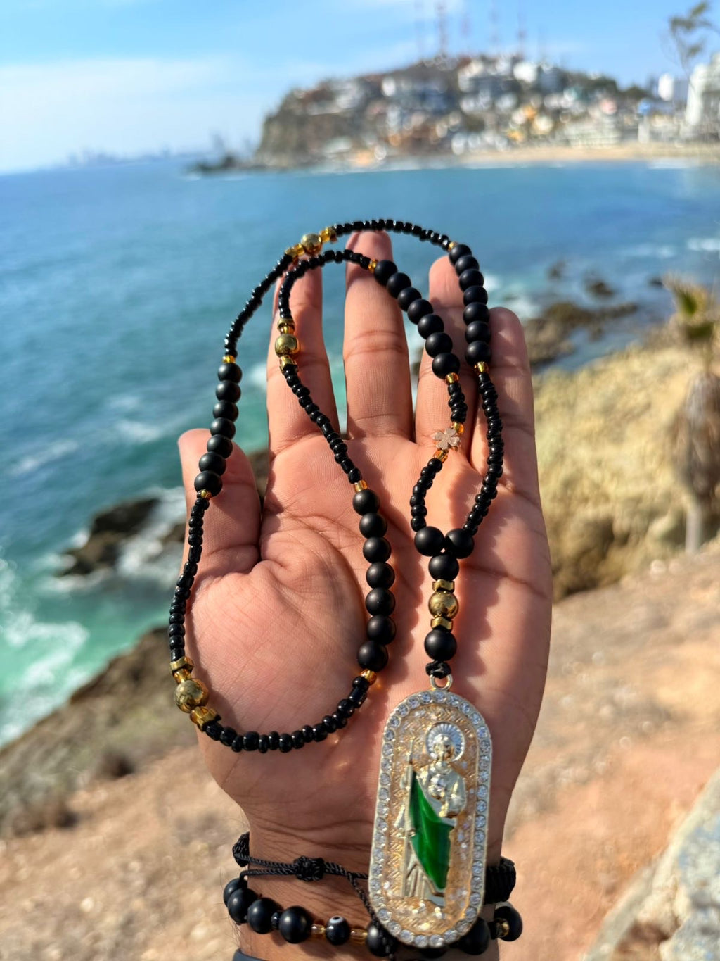 Rosario con dije de placa – Edición Especial